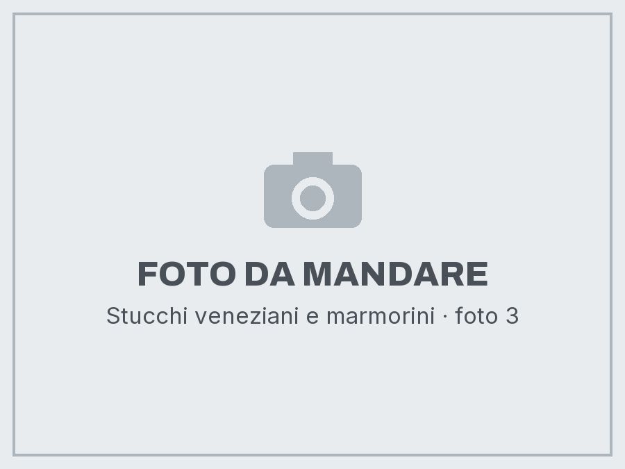 Stucchi veneziani e marmorini: foto da mandare